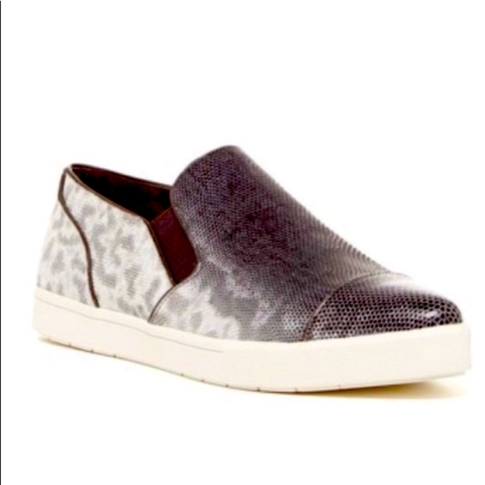 Vince pointed slip ons